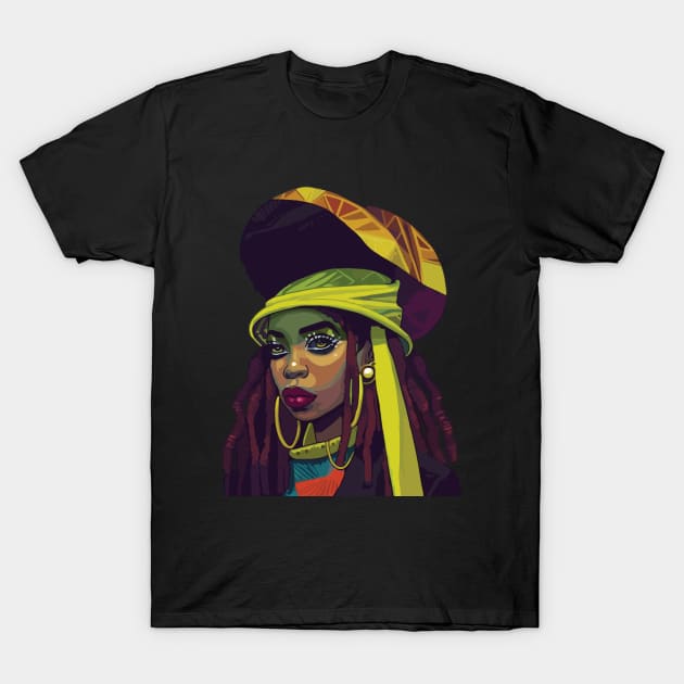 Erykah Badu T-Shirt by vectrus